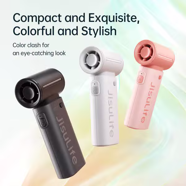 Quạt cầm tay JisuLife Life 9 5000mAh - ảnh 3