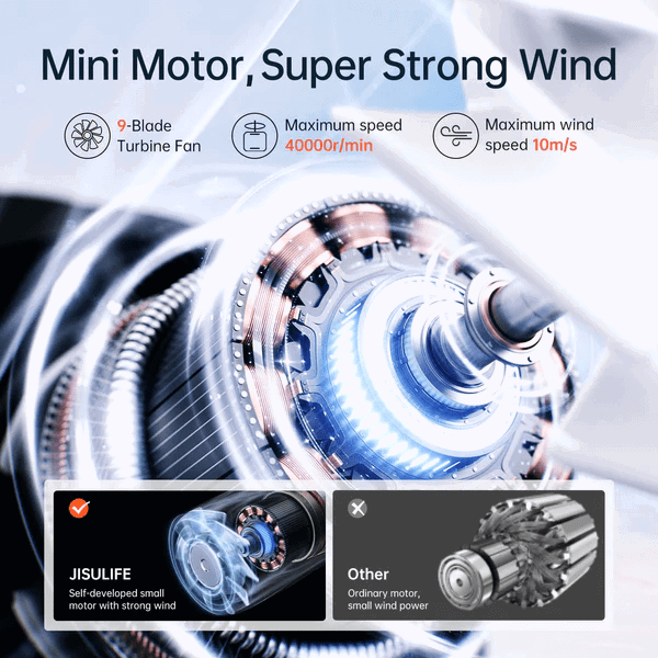 Quạt cầm tay JisuLife Life 9 5000mAh