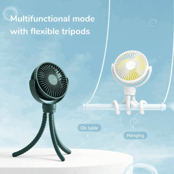 Quạt kẹp đa năng JisuLife FA24 4000mAh