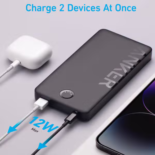 Pin sạc dự phòng Anker 1A1C 12W 10.000mAh A1334 - ảnh 6