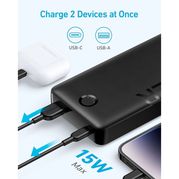 Pin sạc dự phòng Anker 15W 20.000mAh A1286