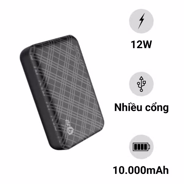 Pin sạc dự phòng 9FIT Lite 10.000 mAh Li-Polymer