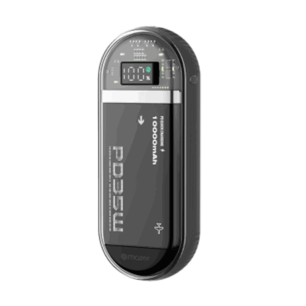 Pin sạc dự phòng kèm cáp Mazer PowerCharge Link 10.000mAh PD35W Dual USB-C