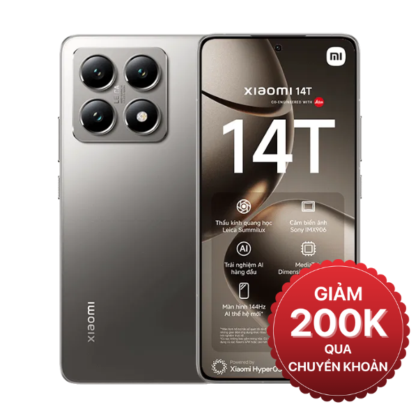 Xiaomi 14T 5G 512GB Chính Hãng
