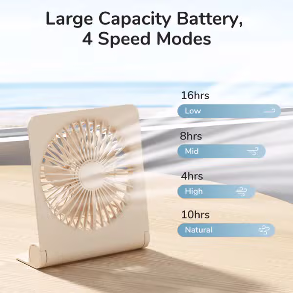 Quạt để bàn JisuLife FA28 4500mAh - ảnh 2