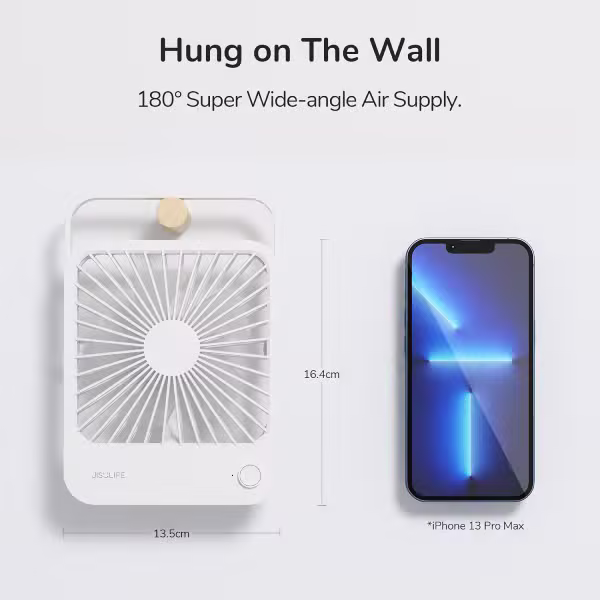 Quạt để bàn JisuLife FA26 4500mAh - ảnh 4