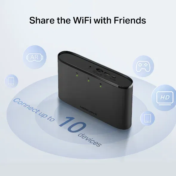 Bộ phát Wifi di động 4G LTE Mercusys MT110