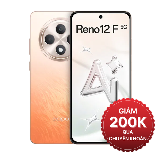 OPPO Reno12 F 5G 256GB Chính Hãng