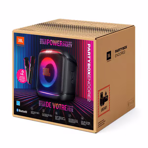 Loa Bluetooth JBL Partybox Encore 2 (Kèm 2 micro) - ảnh 4