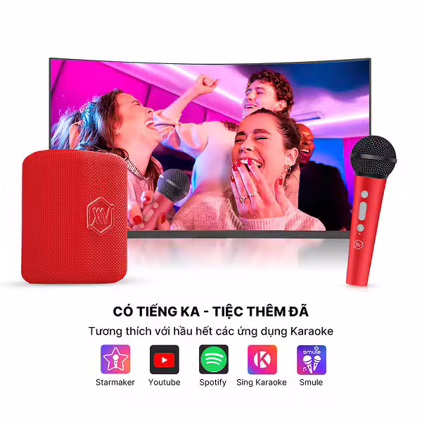 Loa Karaoke Mini Alpha Works Sonik Plus (1Mic) - ảnh 7
