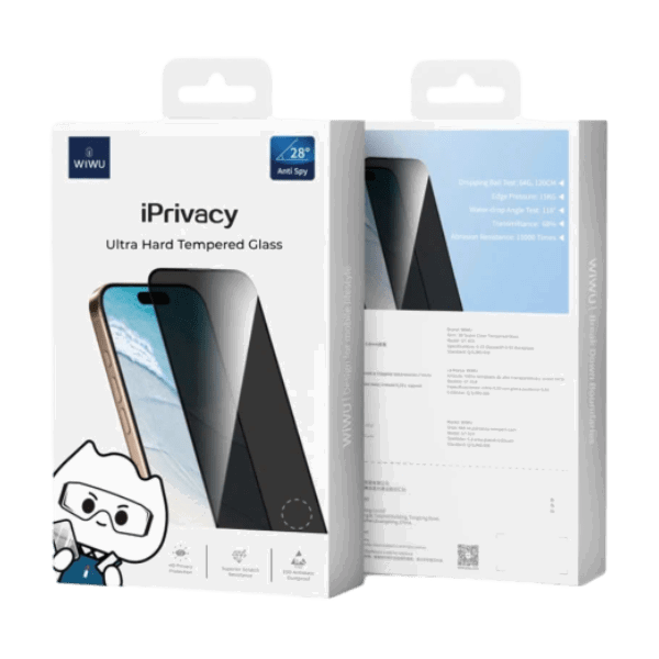 Dán kính cường lực iPhone 14 Pro Max WIWU Chống nhìn trộm