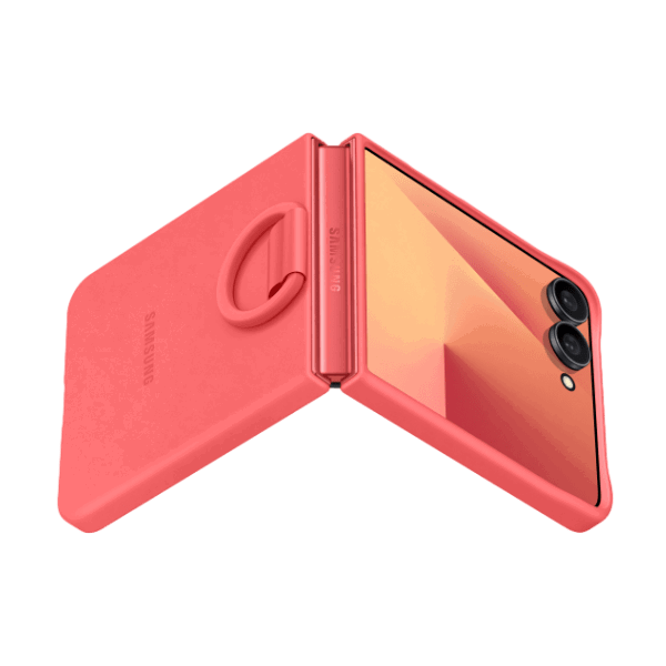 Ốp lưng Samsung Galaxy Z Flip7 Silicone kèm vòng