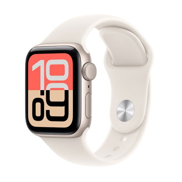 Apple Watch SE 3 (2025) 40mm (GPS) Viền nhôm - Dây cao su