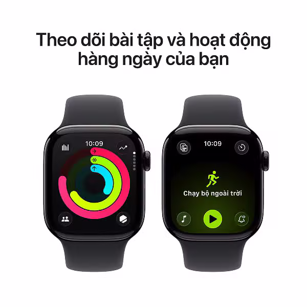 Apple Watch Series 11 42mm (GPS) Viền nhôm - Dây cao su S/M - ảnh 4