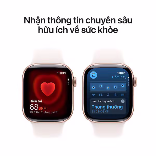 Apple Watch Series 11 42mm (GPS) Viền nhôm - Dây cao su S/M - ảnh 5