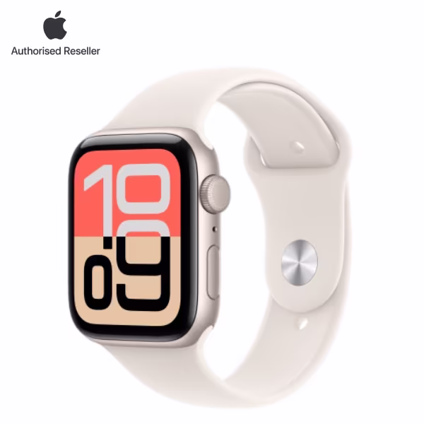 Apple watch se 3 (2025) 44mm (gps) viền nhôm - dây cao su s/m