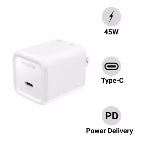 Củ sạc Mophie Essentials 45W USB-C GaN