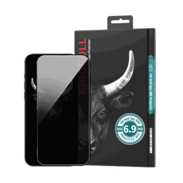 Dán kính cường lực iPhone 17 pro max mipow kingbull hd anti spy silk premium