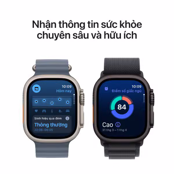 Apple Watch Ultra 3 (2025) 49mm (5G) Viền Titan - Dây Ocean - ảnh 4
