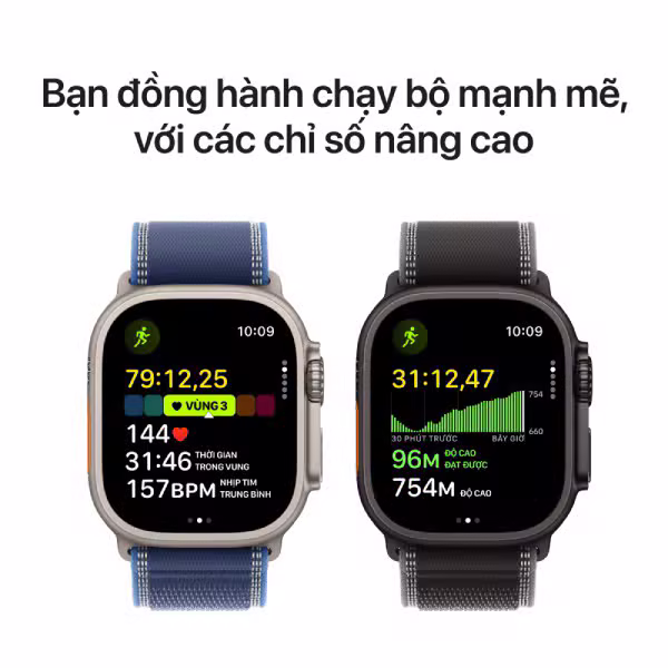 Apple Watch Ultra 3 (2025) 49mm (5G) Viền Titan - Dây Ocean - ảnh 6