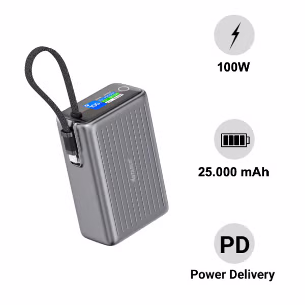 Pin sạc dự phòng StarGO HyperCharge 100W 25.000mAh - ảnh 1