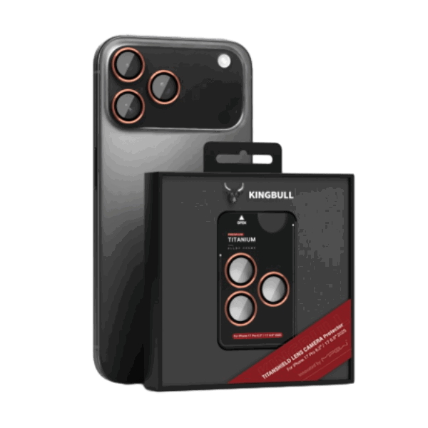 Dán kính cường lực camera iPhone 17 pro/17 pro max mipow kingbull titanshield