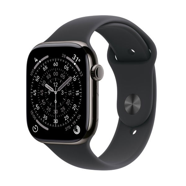 Apple Watch Series 11 46mm (5G) Viền titan - Dây cao su M/L