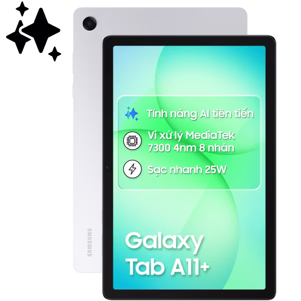 Samsung Galaxy Tab A11 Plus Wifi 256GB Chính Hãng (BHĐT)