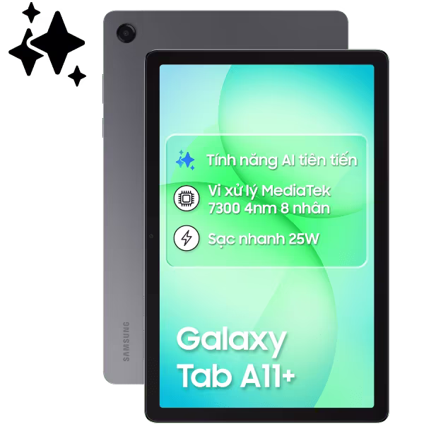 Samsung Galaxy Tab A11 Plus Wifi 256GB Chính Hãng (BHĐT)