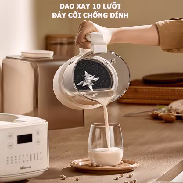Máy làm sữa hạt đa năng 1.5L 1000W Bear PBJ-F01G1 (HB-5H01K52) - ảnh 4