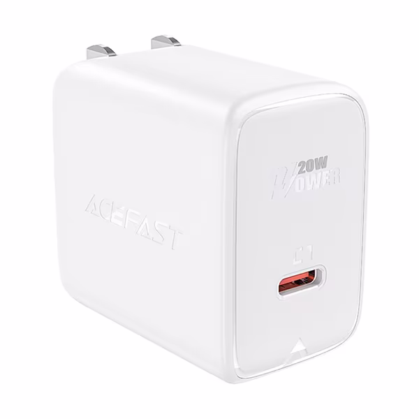 Củ sạc Acefast PD3.0 20W 1 cổng USB-C A3 (Chân gập) Cũ