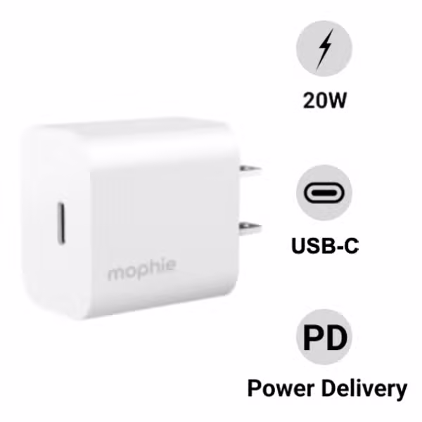 Củ sạc Mophie PD 20W USB-C GaN