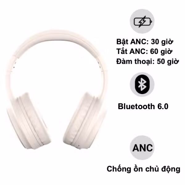 Tai nghe chụp tai Nakamichi Hue-Cherry