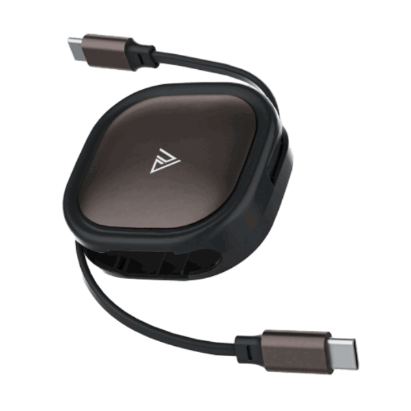 Cáp sạc dây rút Mipow USB-C to USB-C