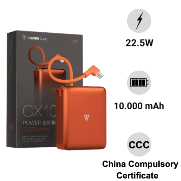 Pin sạc dự phòng mipow ultra mini aluminum 10.000mah