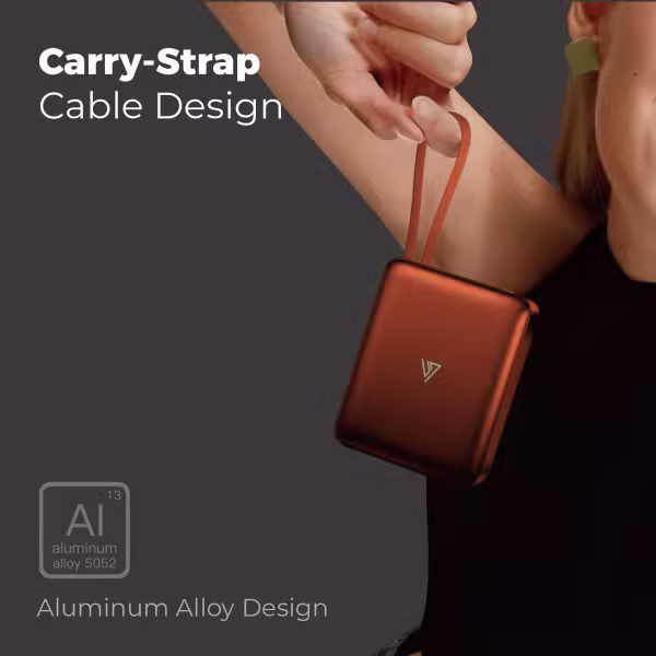 Pin sạc dự phòng Mipow Ultra Mini Aluminum 10.000mAh - ảnh 3