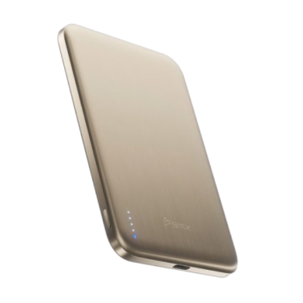 Pin sạc dự phòng thể rắn BMX Titanium 5000mAh Qi2 (Có chứng nhận CCC)