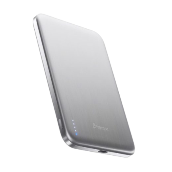 Pin sạc dự phòng thể rắn BMX Titanium 5000mAh Qi2 (Có chứng nhận CCC)