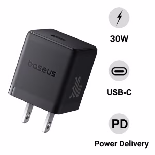 Củ sạc Baseus Palm 1C 30W US