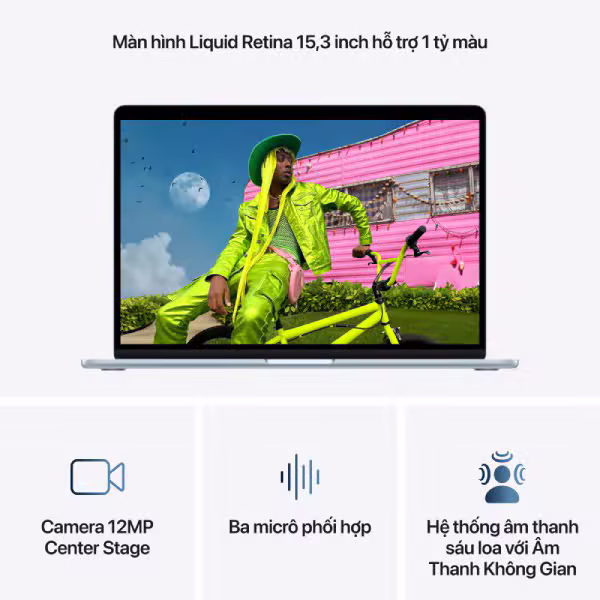 MacBook Air M5 15 inch 16GB/512GB Chính Hãng - ảnh 5