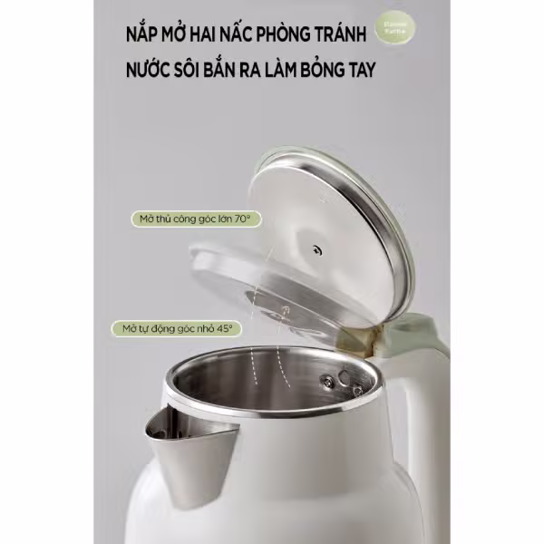 Ấm đun siêu tốc 1.5L 1500W Bear ZDH-E15S6 (EKT-155GK) - ảnh 7