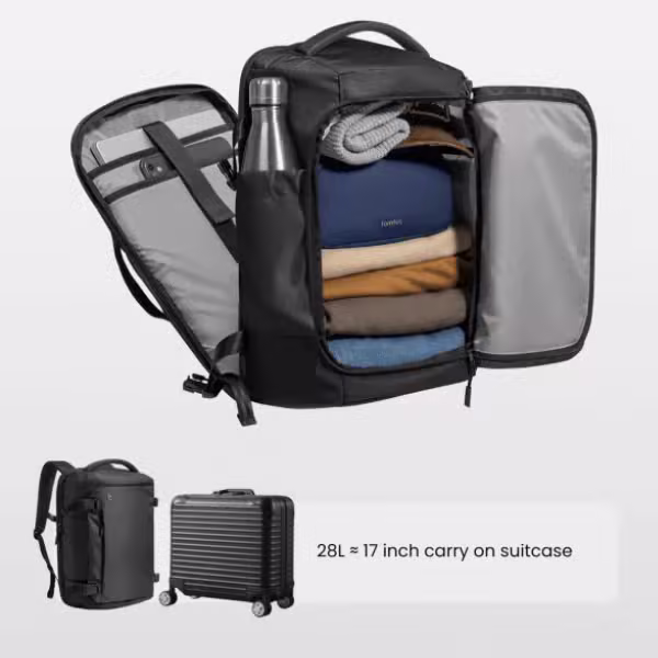 Balo Tomtoc (USA) Liteway Travel Backpack 15.6 inch/28L (T66S1D2) - ảnh 2