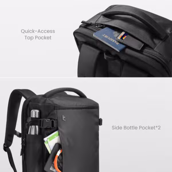 Balo Tomtoc (USA) Liteway Travel Backpack 15.6 inch/28L (T66S1D2) - ảnh 3