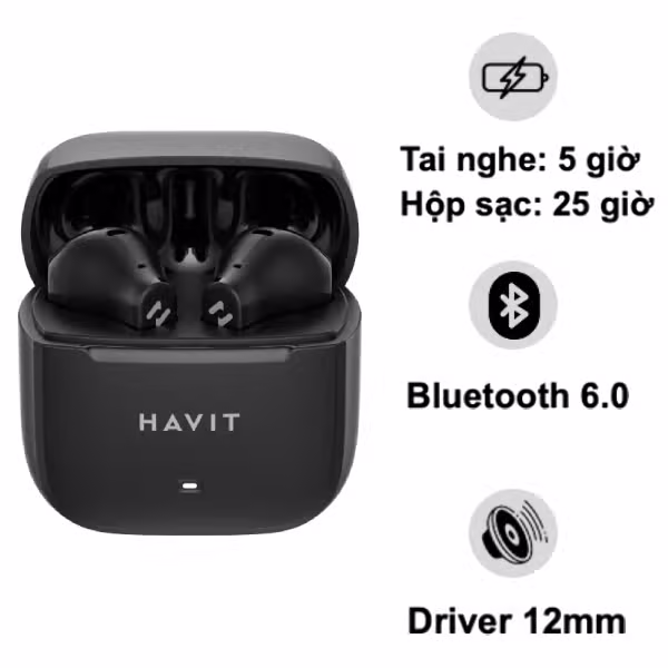 Tai nghe True Wireless Havit Life T2 TW966