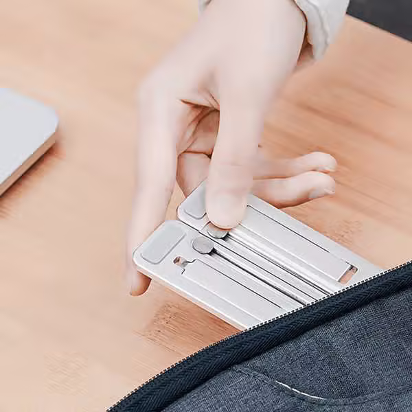 Giá tản nhiệt HyperStand Folding Alumium MacBook/Laptop/iPad (HTU6-GR) - ảnh 3