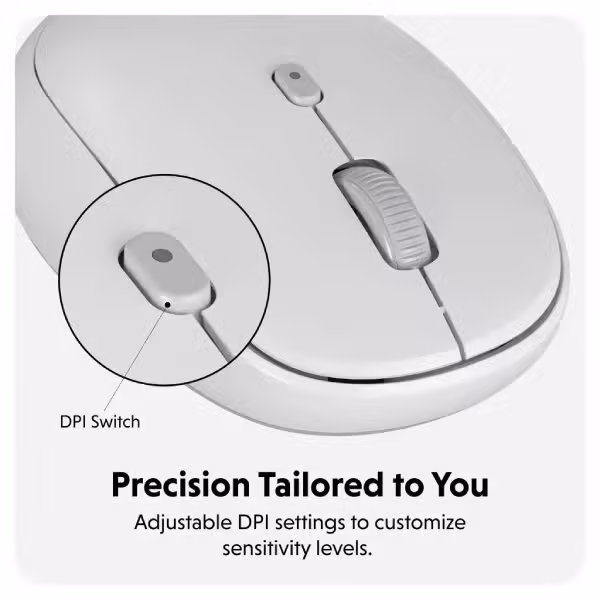 Chuột không dây Hyper HyperSpace Bluetooth mouse (HS2100GL) - ảnh 5