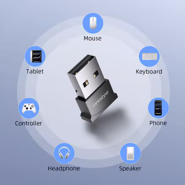 Cổng chuyển OTG Innostyle NexaLink USB-A to Bluetooth Adapter (ABT50) - ảnh 6