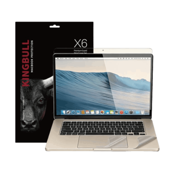 Bộ dán 3M Mipow KingBull MacShield 6in1 Skin Protector MacBook Air 13.6 inch