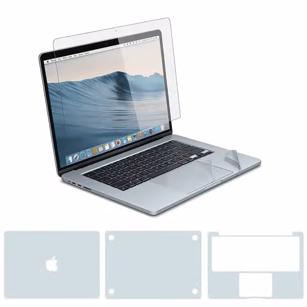 Bộ dán 3M Mipow KingBull MacShield 6in1 Skin Protector MacBook Air 13.6 inch - ảnh 2