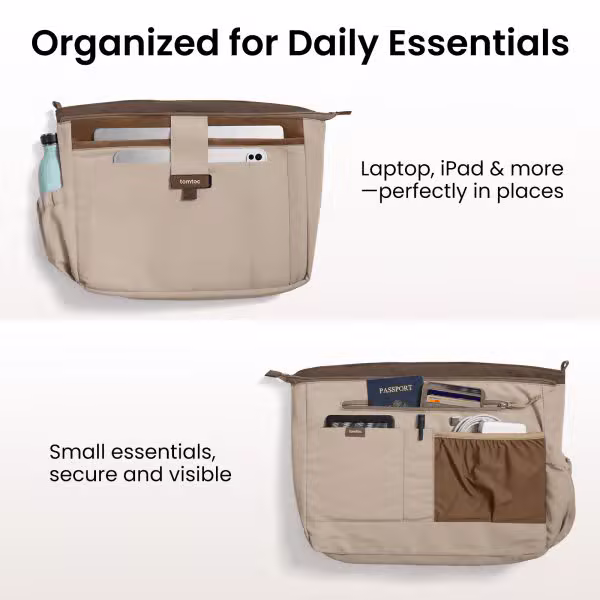 Túi xách Tomtoc (USA) Terra Puffy Laptop 16 inch/13.5L Tote Bag - ảnh 3